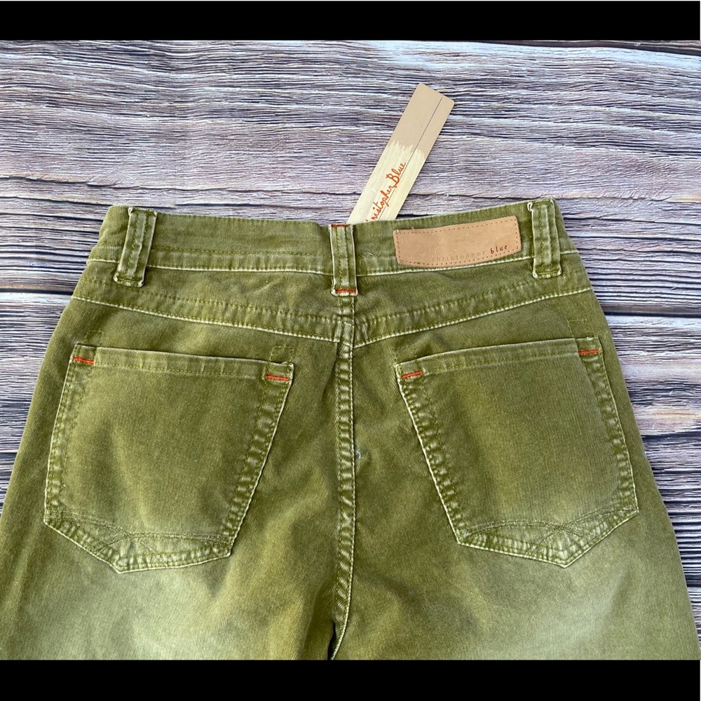 CHRISTOPHER BLUE CORDUROY PANTS - Picture 5 of 7